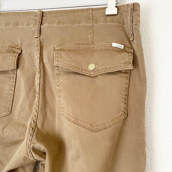 MOTHER Misfit Crop Moss Zipper Pants 27 - Picture 3 of 12